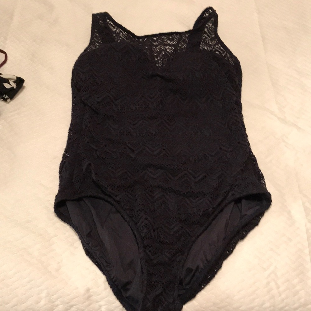 Lace bathing suit